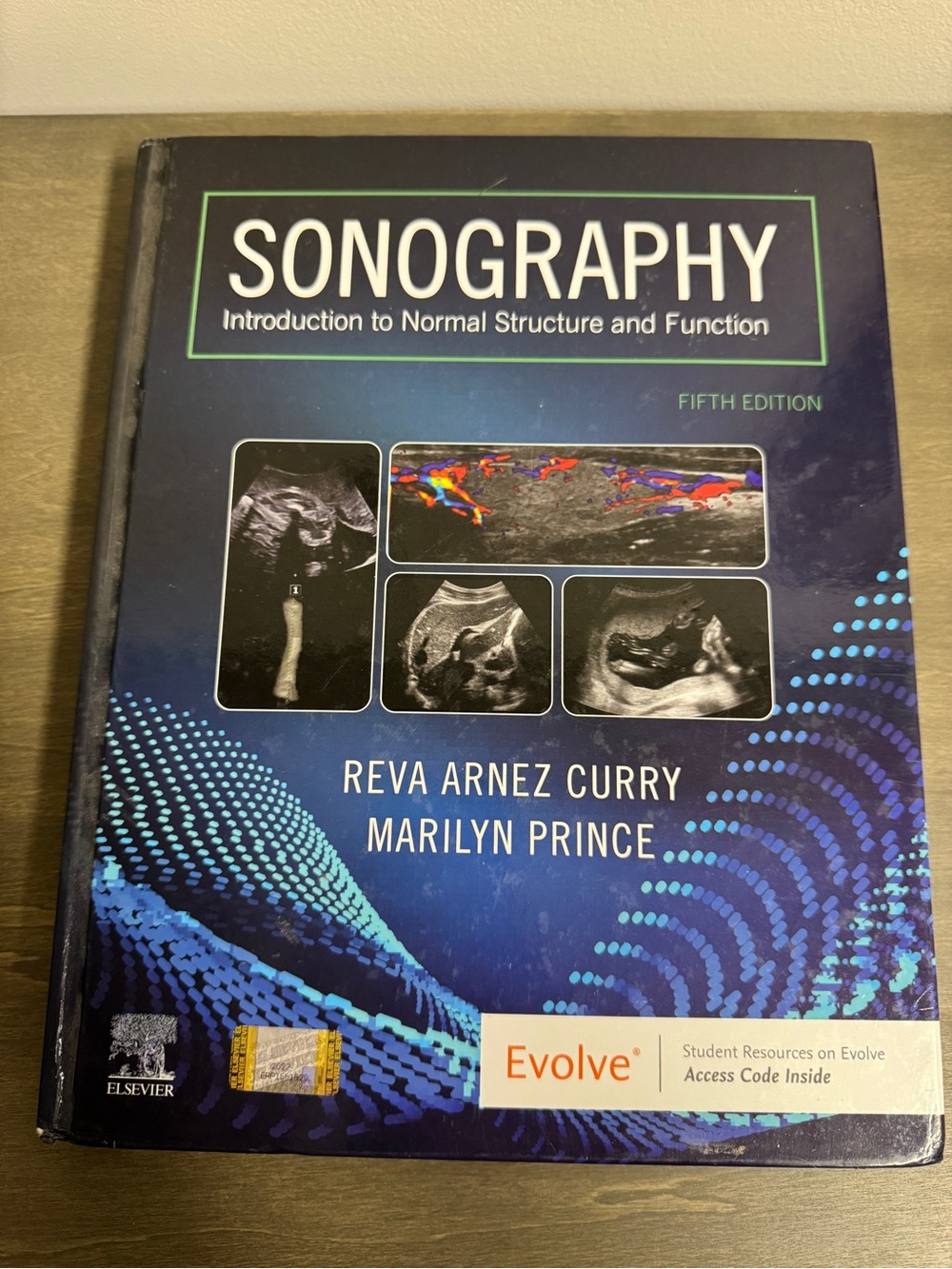 Sonography Textbook - Blue Cover